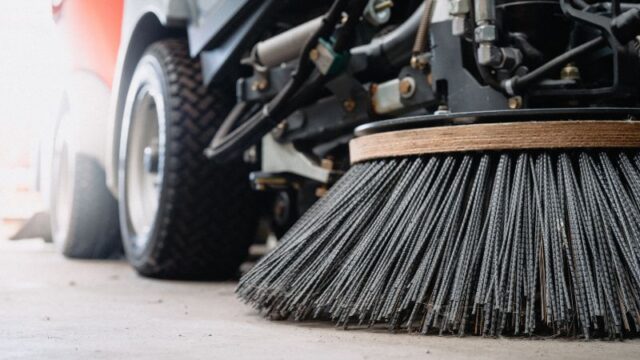 Road Surface Cleaning Brushes